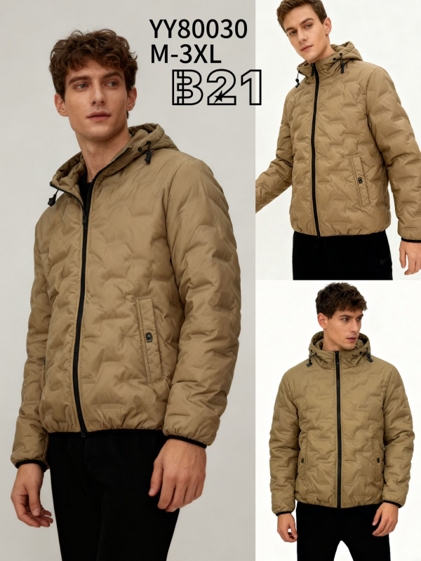 Kurtka męska cienka Roz M-3XL, 1 Kolor Paczka 5 szt